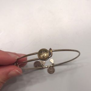Alex and Ani lotus bangle